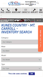 Mobile Screenshot of kunescountryauto.com